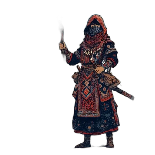 staff, sword, weapon, mask transparent PNG cut-out