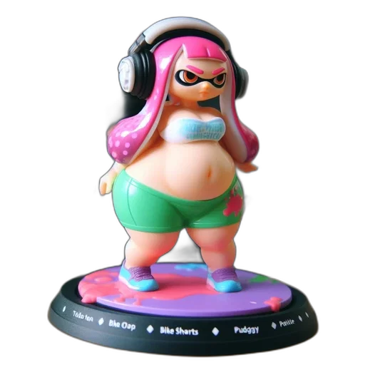 3d render, vaporwave, concept art, figure transparent PNG cut-out