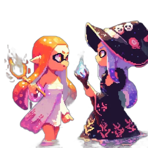 dress, pixel art, concept art, fantasy art transparent PNG cut-out