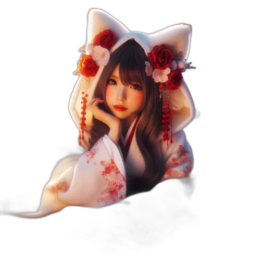 dress, flower, umbrella, jewelry transparent PNG cut-out
