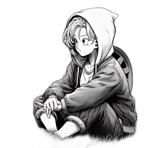 jacket, mask, face, staff transparent PNG cut-out