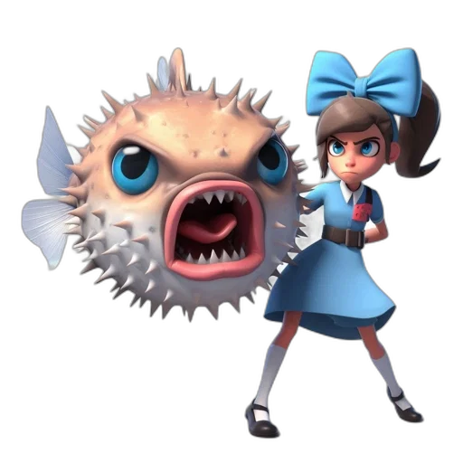 creature, staff, mask, animal transparent PNG cut-out