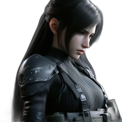 concept art, cyberpunk, photorealistic, fantasy art transparent PNG cut-out