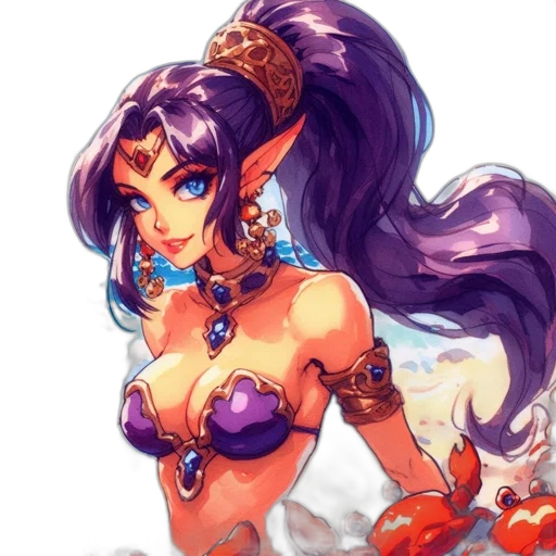 jewelry, crown, staff, fantasy art transparent PNG cut-out