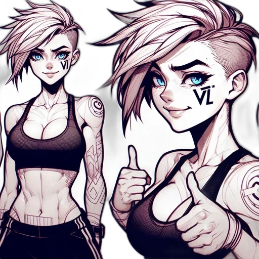 comic book art, cyberpunk, concept art, cartoon transparent PNG cut-out
