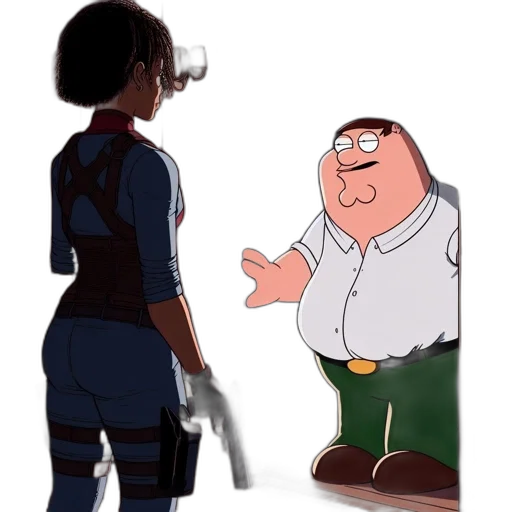 weapon, jacket, staff, dress transparent PNG cut-out