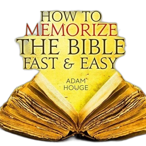 memorize, bible, fast, easy transparent PNG cut-out