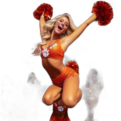 staff, caption, group, cheerleaders transparent PNG cut-out