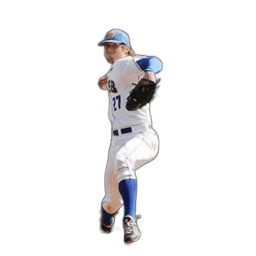 baseball, player, wearing, blue transparent PNG cut-out