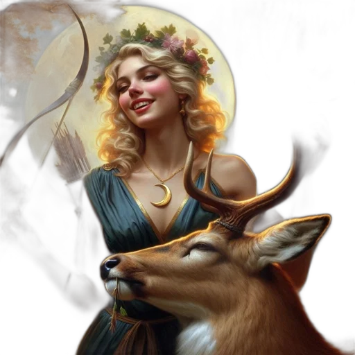 fantasy art, concept art, photorealistic, oil painting transparent PNG cut-out