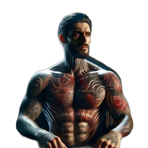 robot, comic book art, concept art, photorealistic transparent PNG cut-out