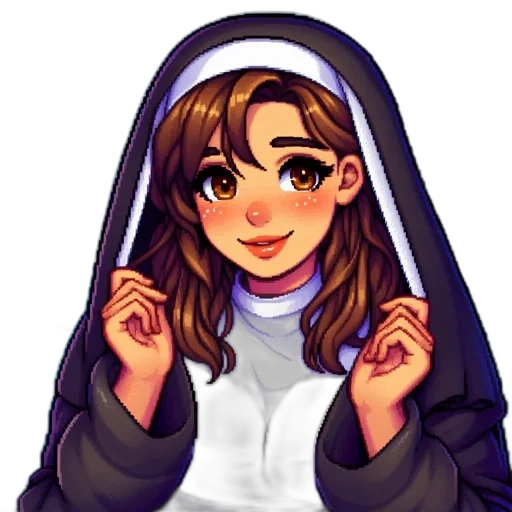 pixel art, anime, cartoon, concept art transparent PNG cut-out