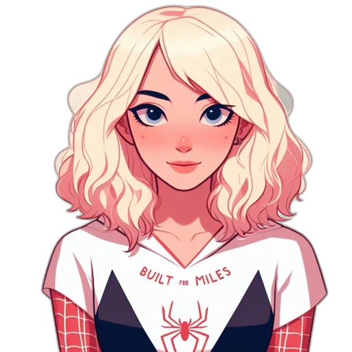 hair, face, dress, pixel art transparent PNG cut-out