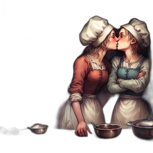 food, concept art, oil painting, fantasy art transparent PNG cut-out