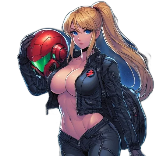 jacket, robot, weapon, concept art transparent PNG cut-out