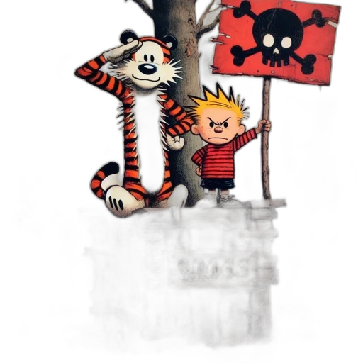 animal, concept art, comic book art, pixel art transparent PNG cut-out