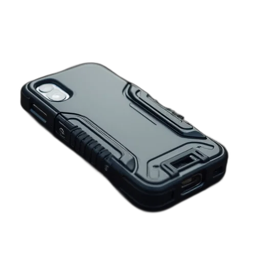weapon, 3d render, iphone, case transparent PNG cut-out