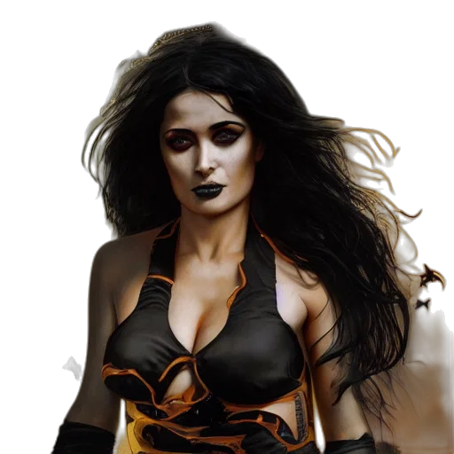 fantasy art, comic book art, concept art, photorealistic transparent PNG cut-out