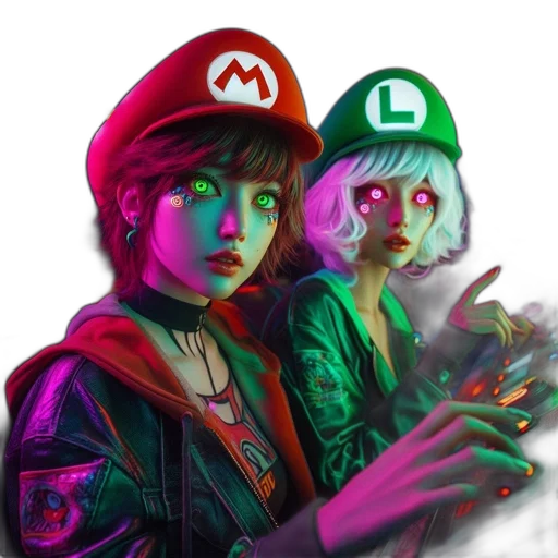 hat, jacket, mask, weapon transparent PNG cut-out