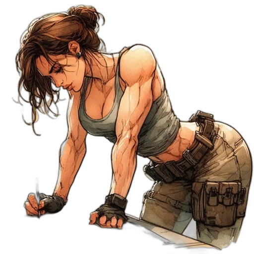 weapon, concept art, comic book art, watercolor transparent PNG cut-out
