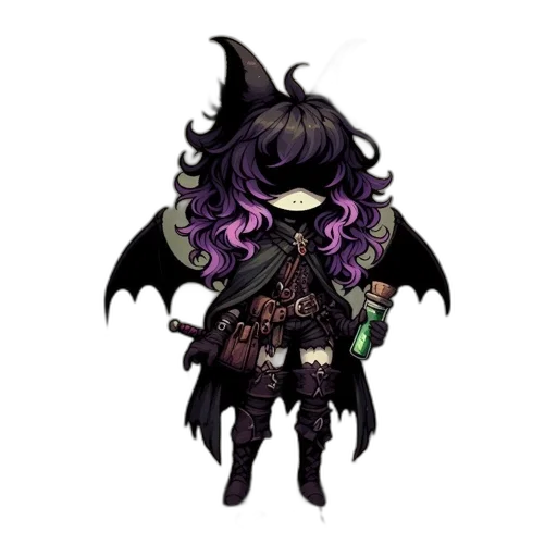 staff, dragon, pixel art, concept art transparent PNG cut-out