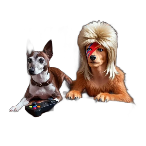 animal, hair, photorealistic, 3d render transparent PNG cut-out