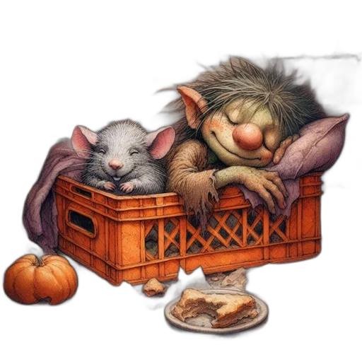 concept art, fantasy art, photorealistic, oil painting transparent PNG cut-out