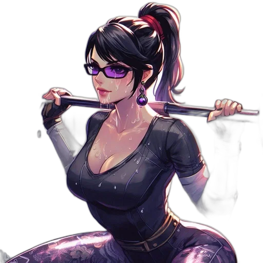 weapon, staff, comic book art, fantasy art transparent PNG cut-out