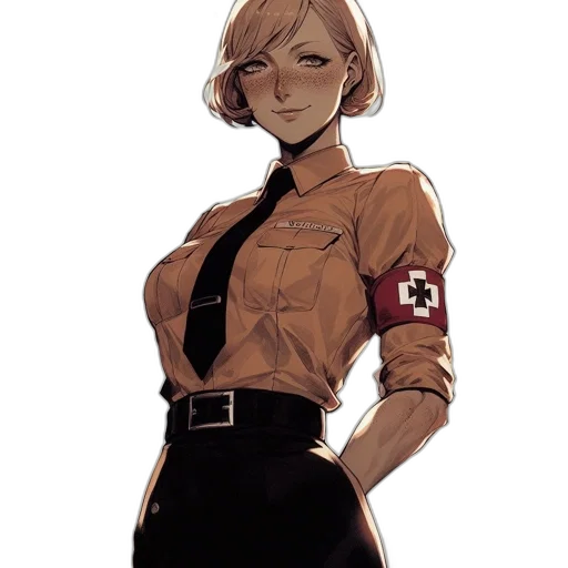 staff, jacket, weapon, dress transparent PNG cut-out