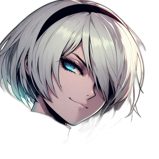 face, hair, mask, staff transparent PNG cut-out