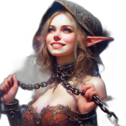 staff, face, jewelry, fantasy art transparent PNG cut-out