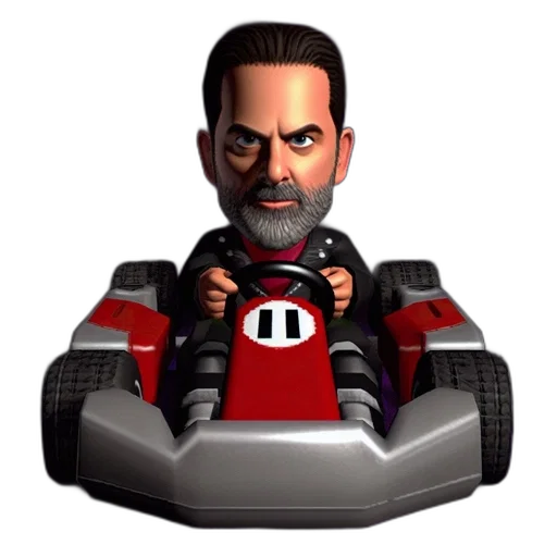robot, car, face, 3d render transparent PNG cut-out