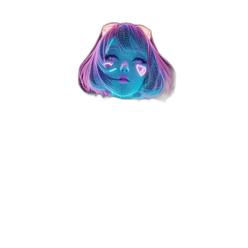 face, mask, creature, hair transparent PNG cut-out