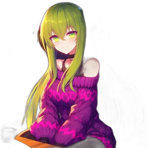 dress, staff, jacket, face transparent PNG cut-out