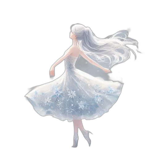 dress, crown, hair, flower transparent PNG cut-out