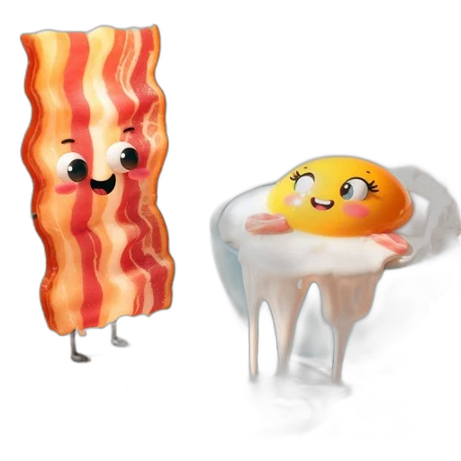 food, concept art, 3d render, photorealistic transparent PNG cut-out