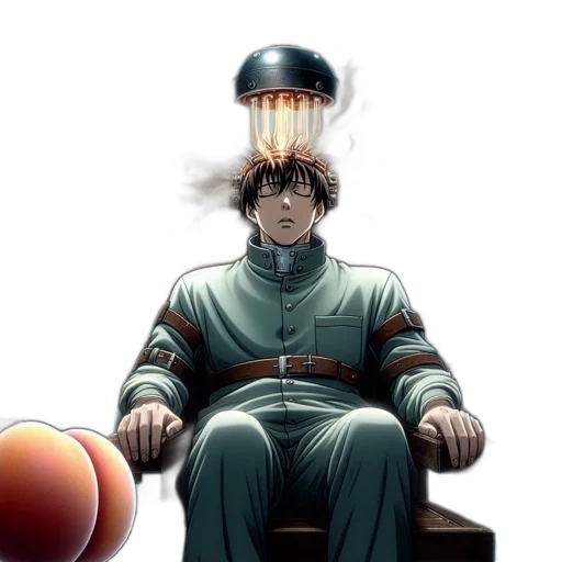 hat, crown, staff, robot transparent PNG cut-out