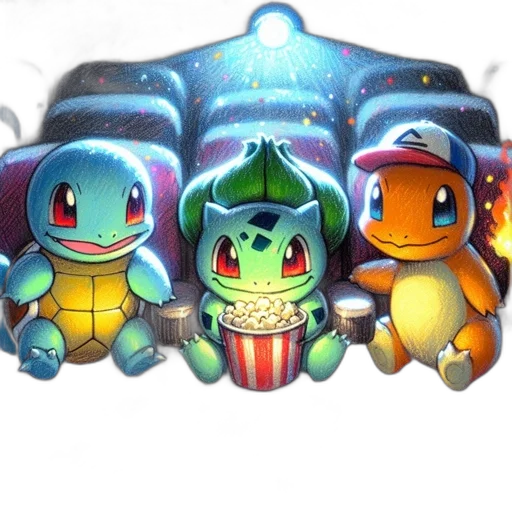 concept art, 3d render, fantasy art, pixel art transparent PNG cut-out