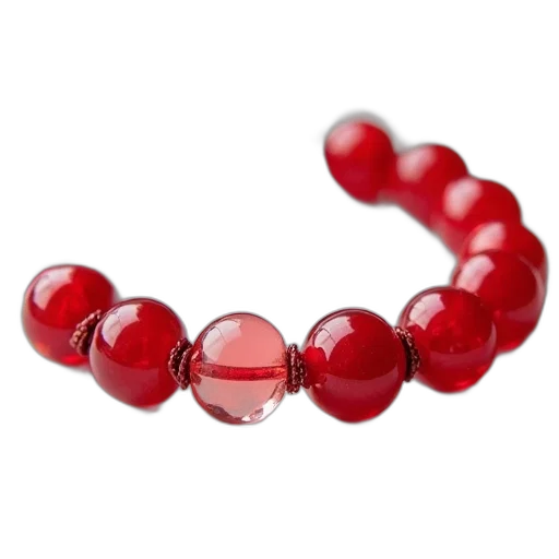 jewelry, crown, red, bracelet transparent PNG cut-out