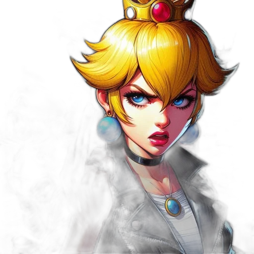 crown, face, staff, concept art transparent PNG cut-out