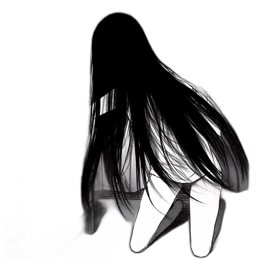 hair, mask, dress, jacket transparent PNG cut-out