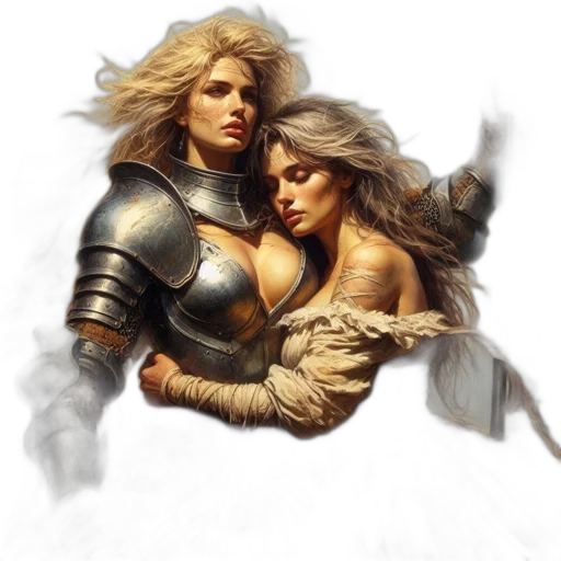 sword, fantasy art, concept art, comic book art transparent PNG cut-out