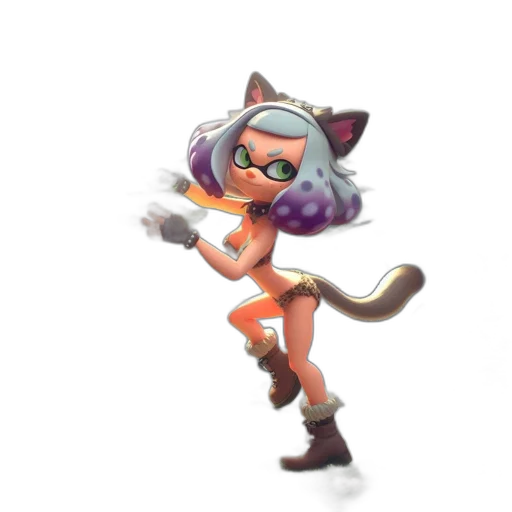 weapon, staff, animal, dress transparent PNG cut-out