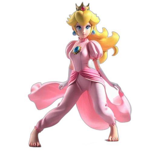 dress, crown, concept art, 3d render transparent PNG cut-out