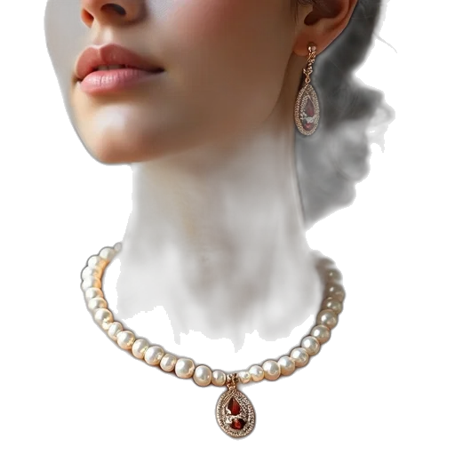 jewelry, crown, face, photorealistic transparent PNG cut-out