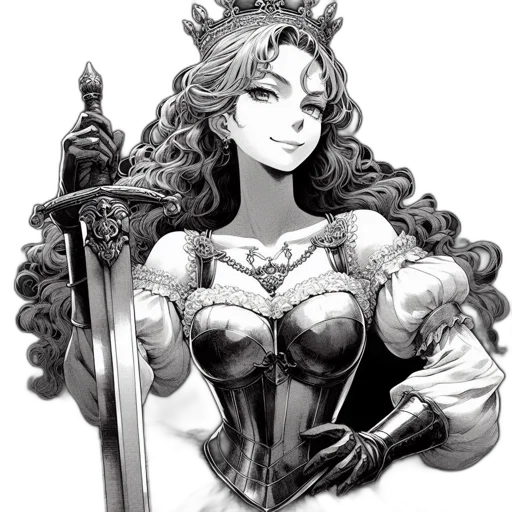 crown, sword, weapon, staff transparent PNG cut-out