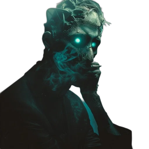 mask, face, robot, creature transparent PNG cut-out