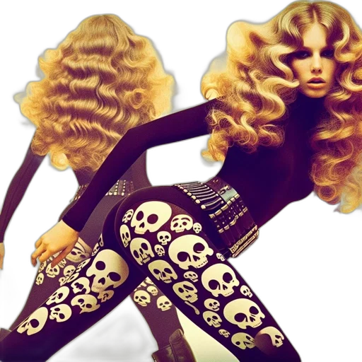 hair, cartoon, fantasy art, photorealistic transparent PNG cut-out