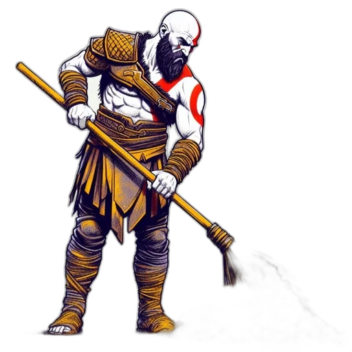 sword, staff, weapon, mask transparent PNG cut-out