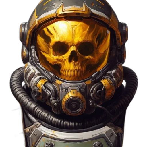 mask, face, robot, concept art transparent PNG cut-out